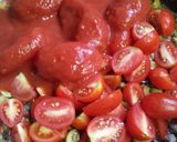 そうめんでプッタネスカ♪作り方4写真