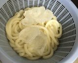 夏うどん♡角煮と夏野菜サラダの冷製うどん作り方7写真