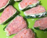 さっぱり梅ソースでピーマンの肉詰め作り方5写真