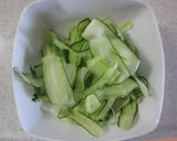 シャキシャキ胡瓜の豚しゃぶサラダ作り方2写真