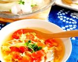 和風酸辣湯(サンラータン）のつけそうめん作り方9写真