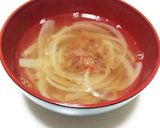さっぱり美味しい梅干しスープ♪作り方5写真