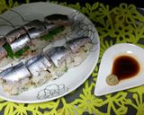 さっさっ秋刀魚サンマ棒・寿司～っ❗作り方14写真
