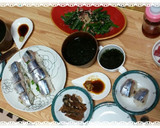 さっさっ秋刀魚サンマ棒・寿司～っ❗作り方16写真