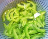 *ゴーヤのトマト豆腐サラダ*作り方3写真