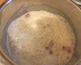 牛乳で★カルボナーラ素麺作り方2写真