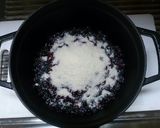 ブルーベリー酢を作った後のジャムの作り方作り方3写真
