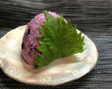 色鮮やかなおにぎり♡梅酢と赤シソで作り方6写真