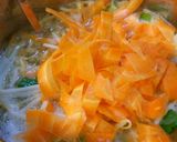 梅酢入り野菜スープ♪作り方8写真