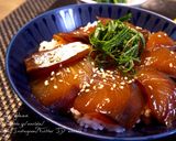 マグロでも何でも♡簡単すぎ！絶品漬け丼*作り方2写真