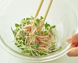 かいわれ大根と鶏の梅肉マヨネーズあえ作り方6写真