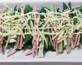 レンジで速旨おつまみ☆小松菜ハムチーズ作り方6写真