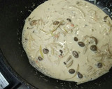 鮭ときのこの和風クリームパスタ作り方5写真