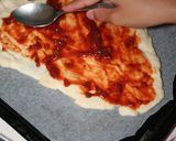 マルゲリータ風ピザ♡ハート型作り方9写真