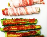 苦くない？ゴーヤの豚肉ぐるぐる★糖質制限作り方2写真
