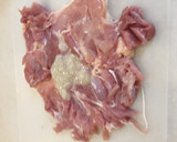 超簡単　ふっくら蒸し鶏作り方1写真