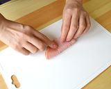 【ハムカッター】ハム花ブーケサラダ作り方4写真