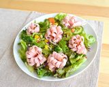【ハムカッター】ハム花ブーケサラダ作り方10写真