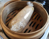 超簡単　ふっくら蒸し鶏作り方4写真