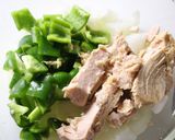 時短！　レンジで夏野菜ツナカレー♪作り方3写真