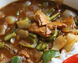 時短！　レンジで夏野菜ツナカレー♪作り方6写真