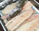 揚げないお魚唐揚〜タルタルソースで作り方1写真