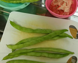 簡単♪モロッコいんげんと豚細の炒め煮♪作り方1写真