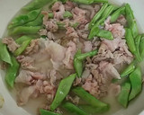 簡単♪モロッコいんげんと豚細の炒め煮♪作り方5写真