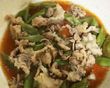 簡単♪モロッコいんげんと豚細の炒め煮♪作り方9写真