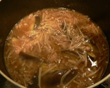 絹厚揚げのひき肉きのこあんかけ作り方6写真