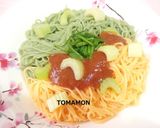 とまモンバジルソース✿お野菜のカラー素麺作り方8写真