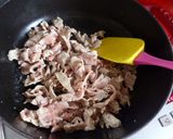 ストウブで豚肉とナスのオイスター炒め作り方2写真