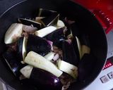 ストウブで豚肉とナスのオイスター炒め作り方3写真