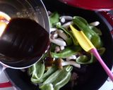ストウブで豚肉とナスのオイスター炒め作り方5写真