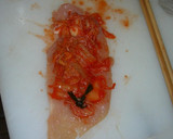 ☆簡単!ヘルシー!鶏ささみのキムチ巻き☆作り方2写真