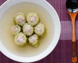 さつま大長れいしの肉詰めスープ作り方8写真