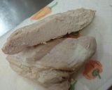 レンジで簡単☆サラダチキン☆蒸し鶏作り方2写真