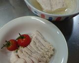 レンジで簡単☆サラダチキン☆蒸し鶏作り方3写真