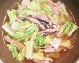 短時間で鳥首肉と白菜の煮物作り方5写真