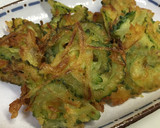簡単‼ゴーヤのかき揚げ作り方3写真