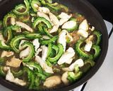 鶏ささみとゴーヤのバター醤油チャンプルー作り方12写真