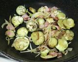 なすとベーコンのトマトソースパスタ作り方3写真
