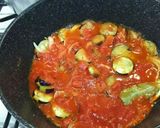 なすとベーコンのトマトソースパスタ作り方4写真
