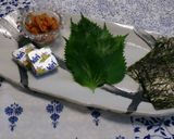 キムチとクリームチーズの春巻き作り方1写真