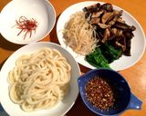 冷やし韓国ナムルうどん作り方9写真
