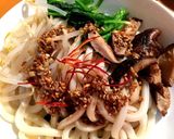 冷やし韓国ナムルうどん作り方10写真