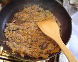 肉みそマーボー豆腐風作り方2写真