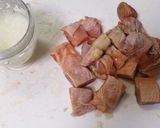 食べ過ぎ注意！鶏のにんにく煮込み作り方1写真