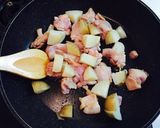 鶏肉とキノコのにんにくバター醤油作り方3写真