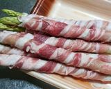 簡単！オカンのアスパラ豚巻き焼き！作り方1写真